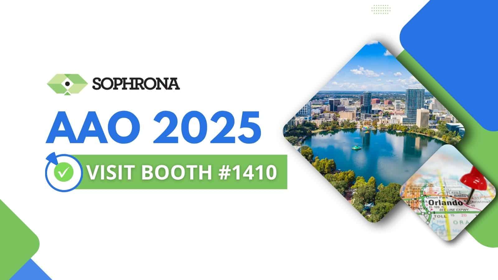 Visit Sophrona at AAO 2025 in Orlando, Booth 1410
